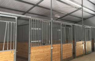 Vented Custom Stall Fronts