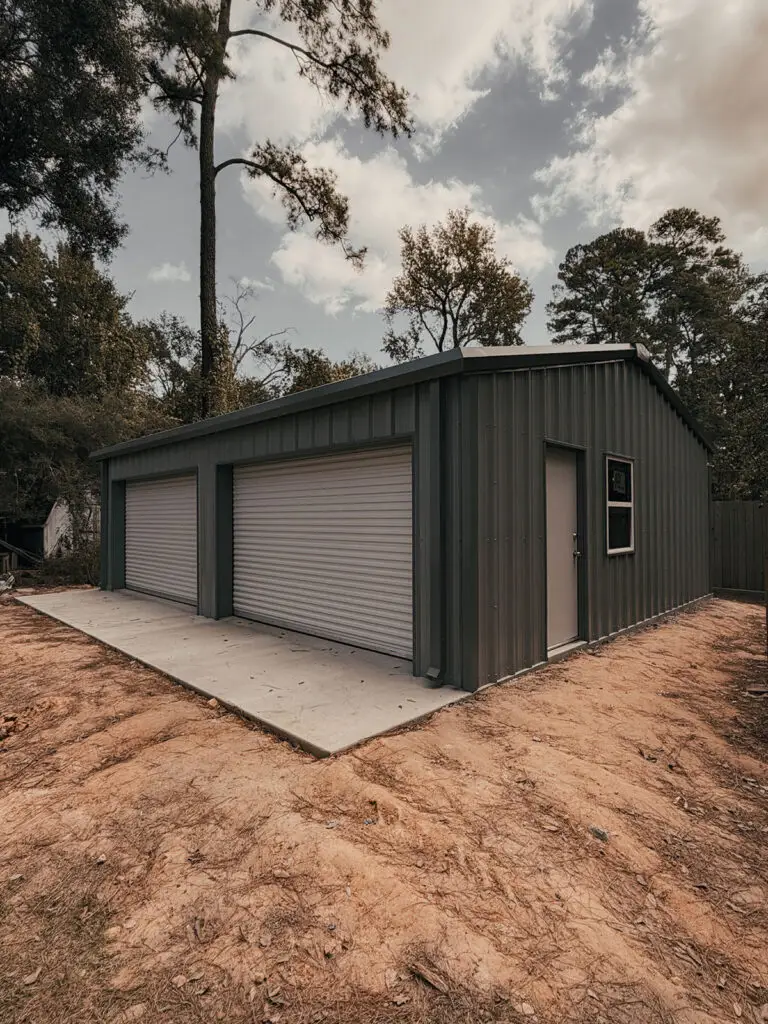custom metal garage